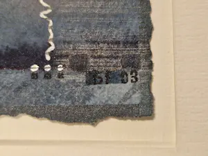 Bart Filet - in 2003 gemaakte gemengde techniek (aquarel, inkt, zilververf) abstract - gesign kopen? Bied vanaf 30!