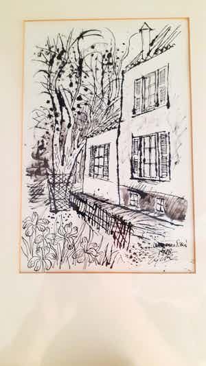 Charles Eyck - Cagnes sur Mer 1928 verkocht voor € 150!