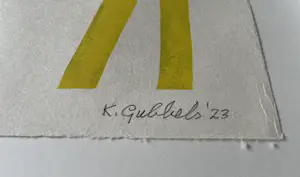 Klaas Gubbels - Kan op tafel in geel kopen? Bied vanaf 575!