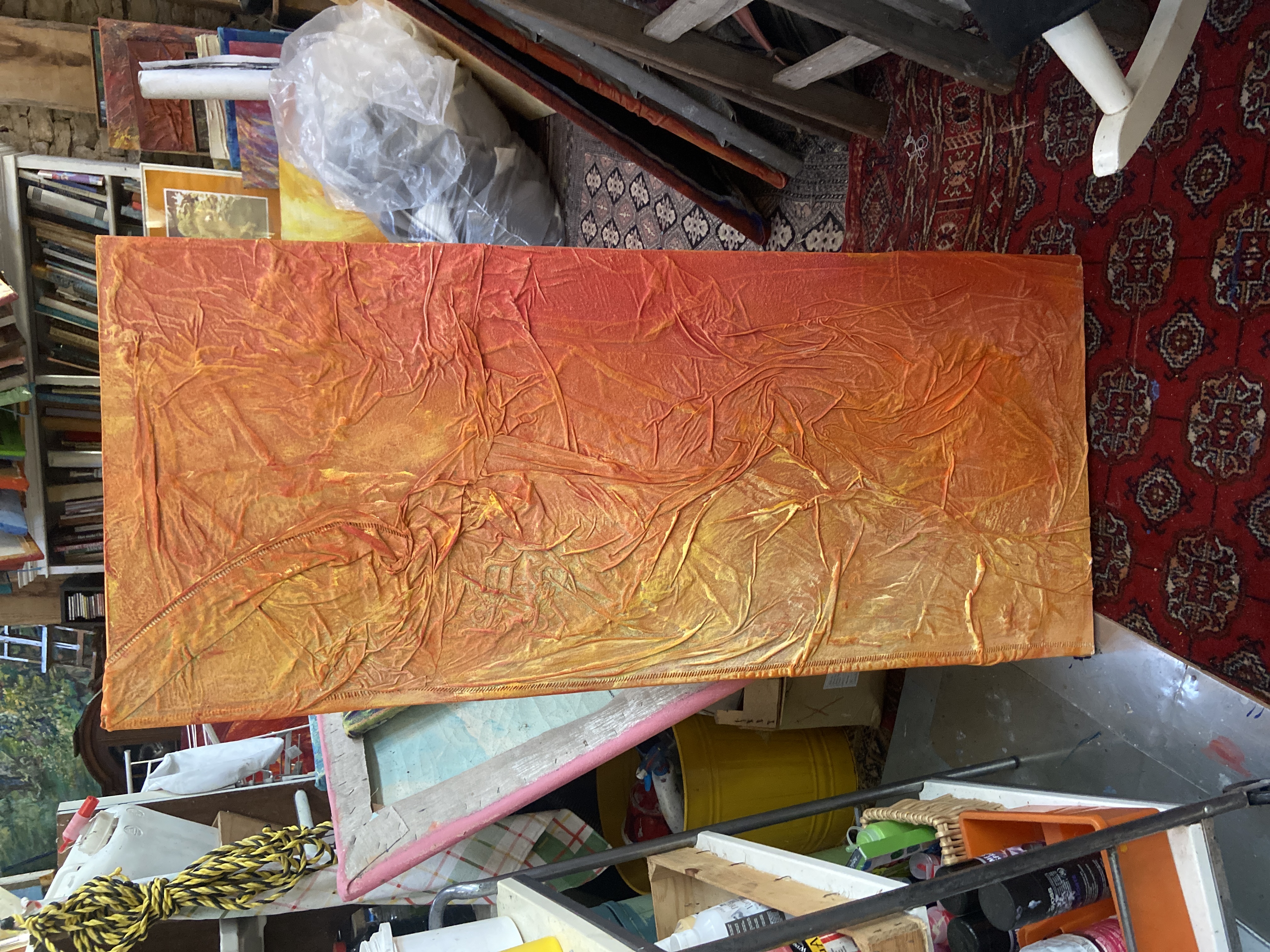 Kees van Citters - Sinaasappel abstract kopen? Bied vanaf 200!
