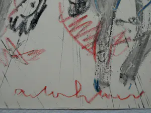 Anton Heyboer - Pastel , ‘Can Can’ – 51 x 70 cm. kopen? Bied vanaf 100!