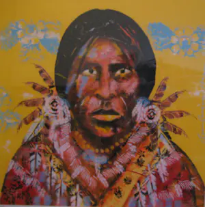 Espen Hagen - 3 ingelijste zeefdrukken ingelijst met passe-partout - groot kopen? Bied vanaf 395!