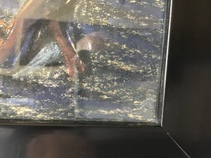 Cornelis Albert van Assendelft - Ploegende boer Pastel op karton kopen? Bied vanaf 110!