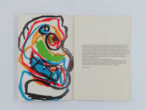 Karel Appel - Lithografische omslag Stedelijk Museum 1965 kopen? Bied vanaf 35!
