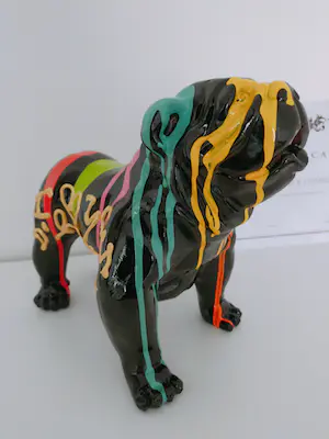 Hannes D'Haese - English bulldog black i love you kopen? Bied vanaf 150!