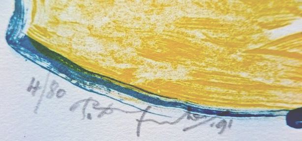 Pieter Defesche - Tegenwind - Originele lithografie kopen? Bied vanaf 19!