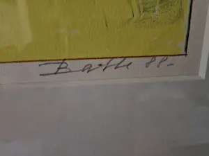 Mogens Balle - Ingelijste litho - 1988 kopen? Bied vanaf 255!