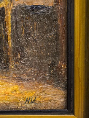 Harry Wich - Boerenvrouw in interieur kopen? Bied vanaf 50!