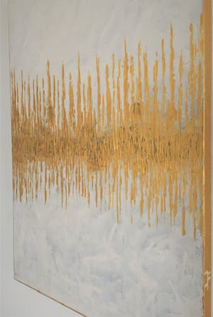 John Foppen - Rapsody in White + Gold......# K 07. XL. GROOT. kopen? Bied vanaf 169!