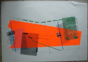 Gerard Verdijk - litho uit de Prent 190 serie - laatste keer! kopen? Bied vanaf 10!