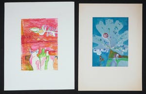 Joe Wols - Lot van twee werken op papier, The Logic of Dreams kopen? Bied vanaf 1!