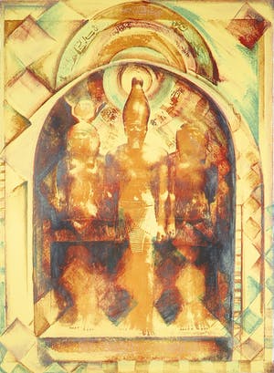 Marianne Aulman - Litho, Egyptian Moon VI kopen? Bied vanaf 1!