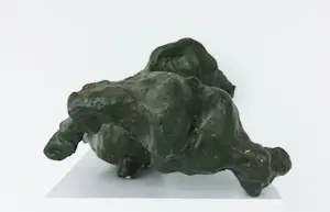 Ruudt Wackers - Beeld van papier maché, Paard kopen? Bied vanaf 200!