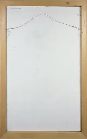 Lieuwe Smid - Olieverf op paneel, Irena - Ingelijst kopen? Bied vanaf 1!