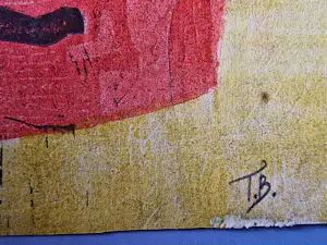 Theo Bitter - Nieuwe Haagse School jaren 50 houtdruk in geringe oplage (E.A) "Vissers" kopen? Bied vanaf 48!