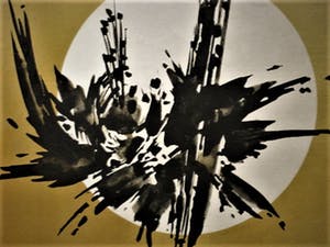 Pieter Wiegersma - glazenier, schilder, tapijtkunstenaar en schrijver - Abstract Litho - gesigneerd kopen? Bied vanaf 10!