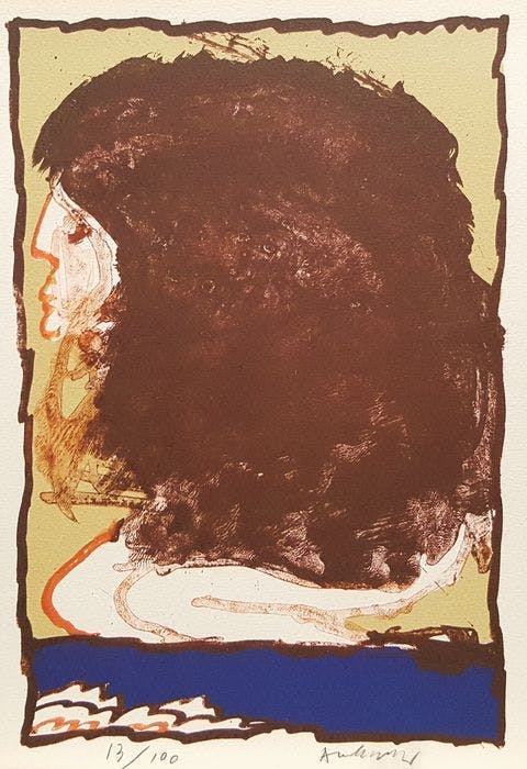 Pierre Alechinsky - Lithografie - 13/100 - 1977 kopen? Bied vanaf 290!