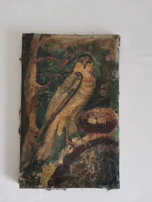 Niet of onleesbaar gesigneerd - Roofvogel bij het nest kopen? Bied vanaf 10!