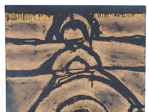 Fon Klement - 3-Luik van de hardboard ‘blokken’ van de boardsnede ‘Affinité’ – ca. 1970 kopen? Bied vanaf 100!