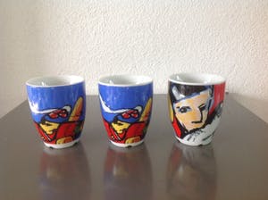 Herman Brood - Drie kopjes, twee schaaltjes en een bordje. kopen? Bied vanaf 35!