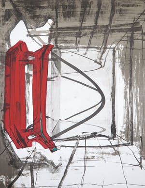 Eva Durlacher - Litho, Het podium is weer open kopen? Bied vanaf 1!