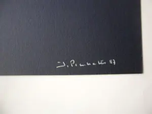 James Pichette - Lithographie Abstraction signée ( Ondertekende abstractie) kopen? Bied vanaf 40!
