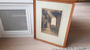 Willem Witsen - ets- Molensteeg, handgesigneerd en no.60 kopen? Bied vanaf 89!