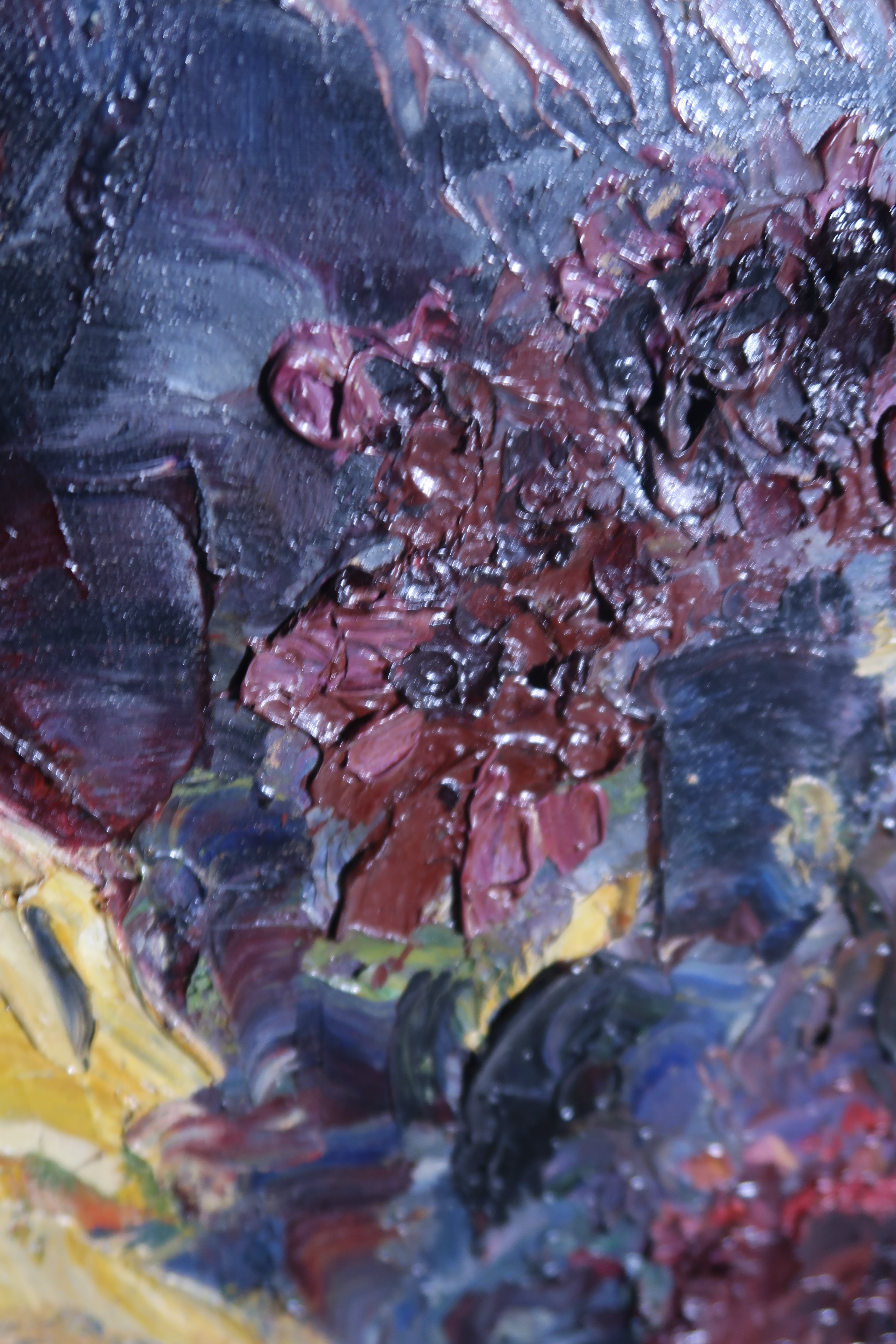 Jacobus Doeser - Acryl op doek, Bloemen in vaas - Ingelijst kopen? Bied vanaf 100!