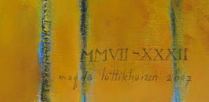 Magda Luttikhuizen - Acryl op doek, Een hele Zomer lang 3 - Ingelijst kopen? Bied vanaf 60!