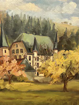 Elly Kroon - Kasteel met oranjebloesem kopen? Bied vanaf 25!