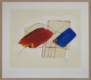 Arty Grimm - Zeefdruk, Zonder titel - Ingelijst kopen? Bied vanaf 50!