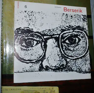 Herman Berserik - Litho olielamp & 3 boeken: schilderijen, etsen en tekeningen kopen? Bied vanaf 35!