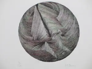 Pol Bury - Abstractie in lijnenspel - Litho kaufen? Bieten Sie von 75!