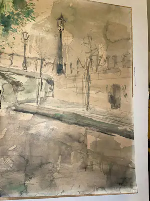 Pom Hoogstadt - Nieuwegracht Sept ‘75. (Utrecht) kopen? Bied vanaf 275!