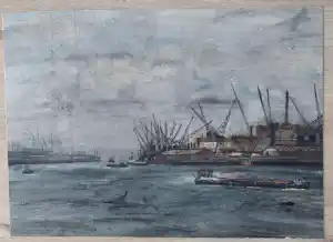 Maarten Kemper - Havengezicht vendu pour 50€ !