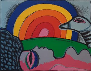 Corneille - " Femme à l'Arc-en-Ciel" kopen? Bied vanaf 325!