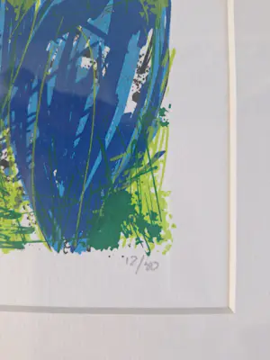 Buy Ad van Hassel - 2 blauwe tulpen? Bid from 60!