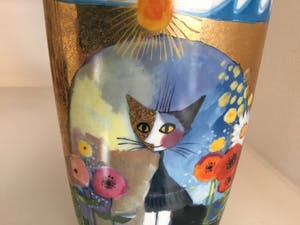 Rosina Wachtmeister - Siervaas “ LUCE SOLARE “. Limited Edition kopen? Bied vanaf 75!