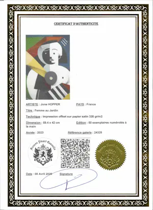 Jone Hopper - Femme au Jardin kopen? Bied vanaf 170!