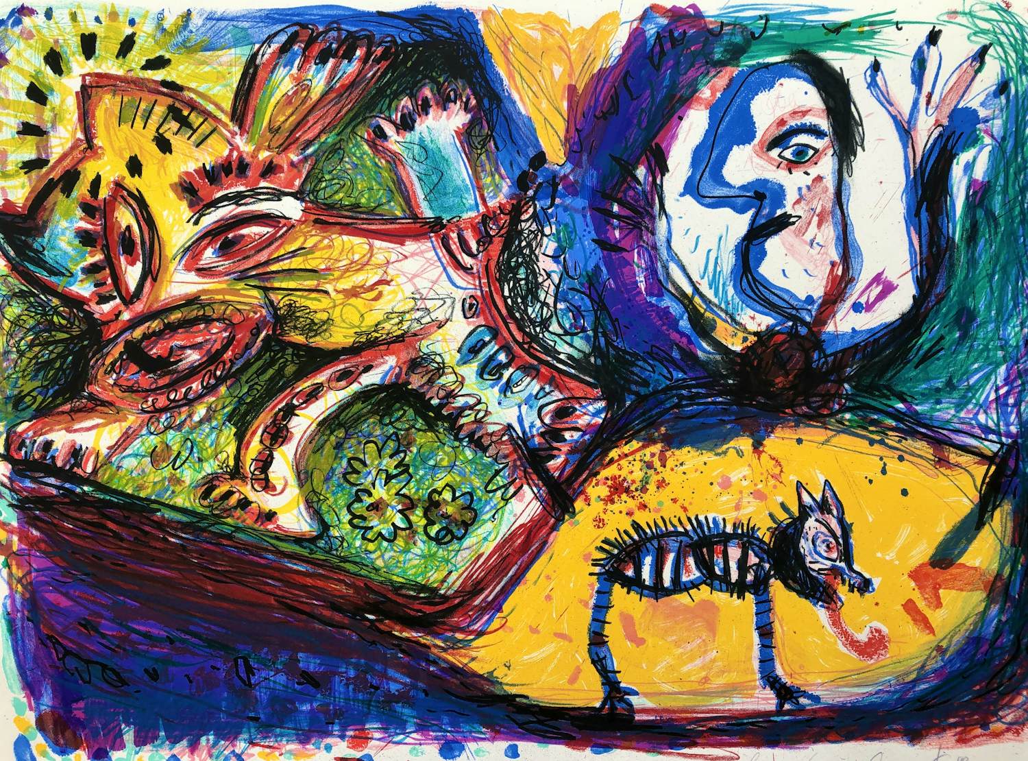 Rik van Iersel - Figuratief Wildlife - Cobrastijl verkocht voor € 39!