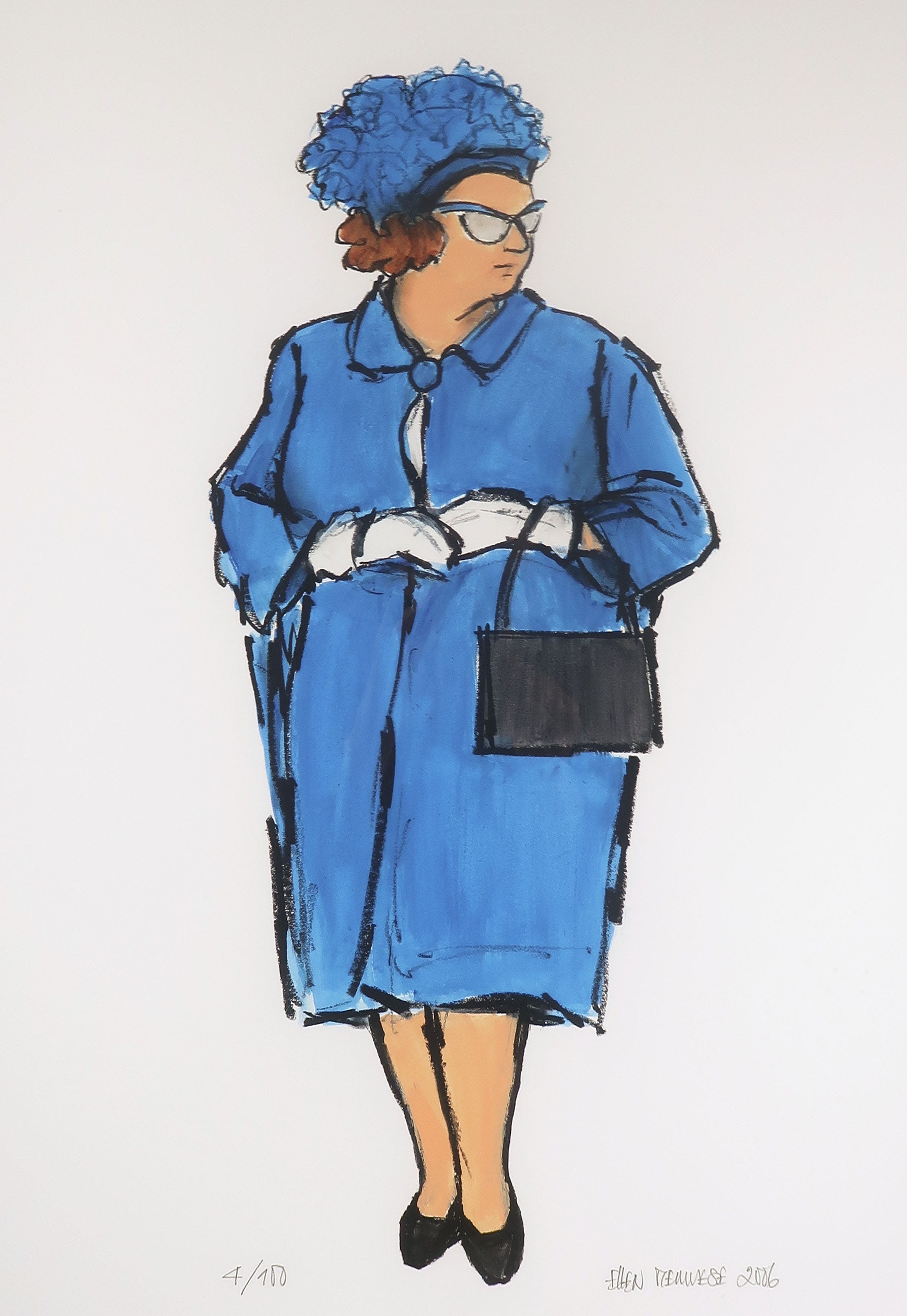 Ellen Meuwese - Giclée, Juliana - Ingelijst kopen? Bied vanaf 50!