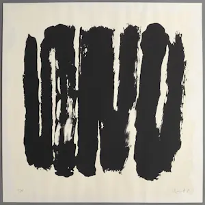 Bram Bogart - ingelijste gesigneerde zeefdruk kopen? Bied vanaf 829!