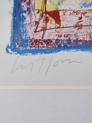 Niet of onleesbaar gesigneerd - abstract baby roze kopen? Bied vanaf 1!