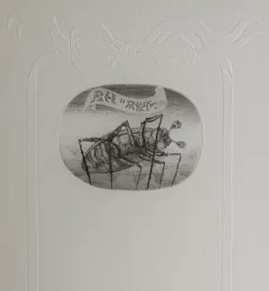 Gerard van Rooy - handgesigneerde ets/blinddruk | 'Hoogstandje' | 1970 (INGELIJST) kopen? Bied vanaf 70!