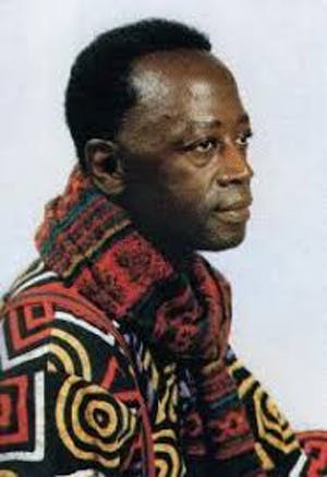 George Ebrin Adringa - (Ivoorkust 1933) GROOT olieverf "Masque Africaine" gesigneerd kopen? Bied vanaf 10!