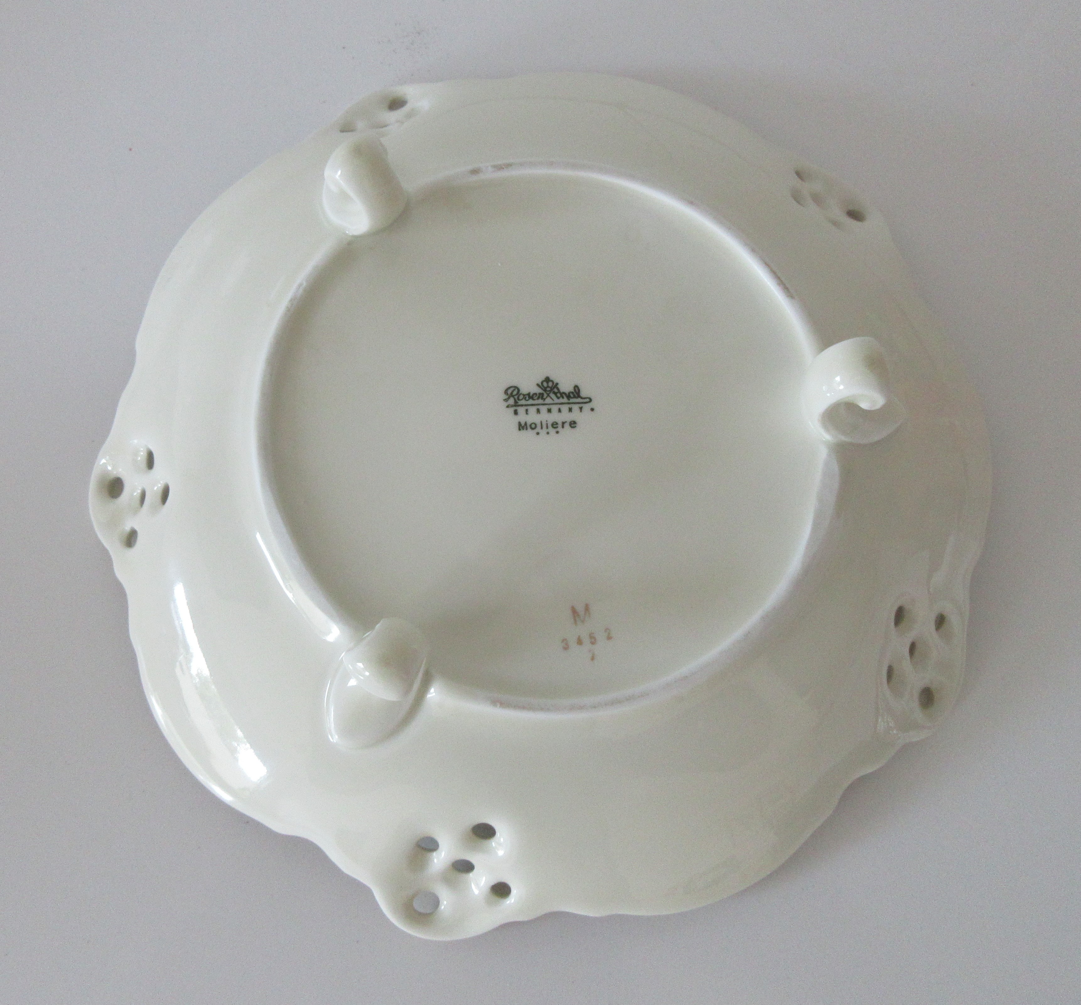 Rosenthal - porseleinen Cake standaard decor Moliere kopen? Bied vanaf 10!