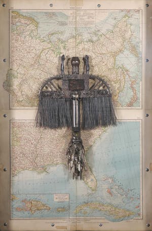 Jan Bollaert - Acryl op papier, Nord Asia - Ingelijst (Groot) kopen? Bied vanaf 1!