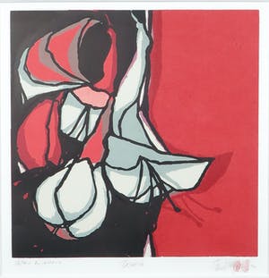 Fon Klement - Boardsnede, Fuchsia, Ingelijst kopen? Bied vanaf 80!