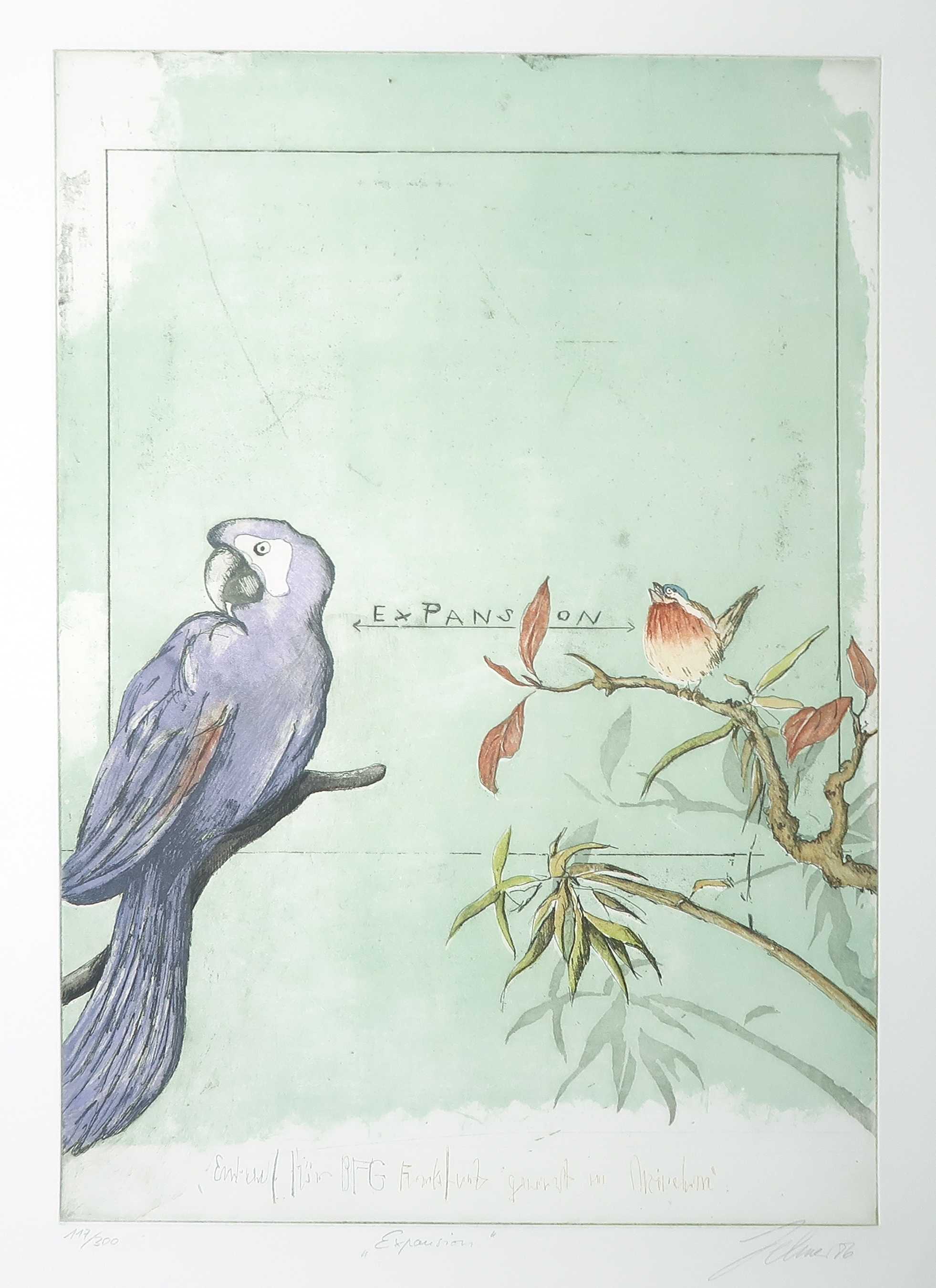 Niet of onleesbaar gesigneerd - Ets en aquatint, Expansion kopen? Bied vanaf 1!