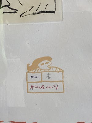 Pierre Alechinsky - Untitles kopen? Bied vanaf 700!